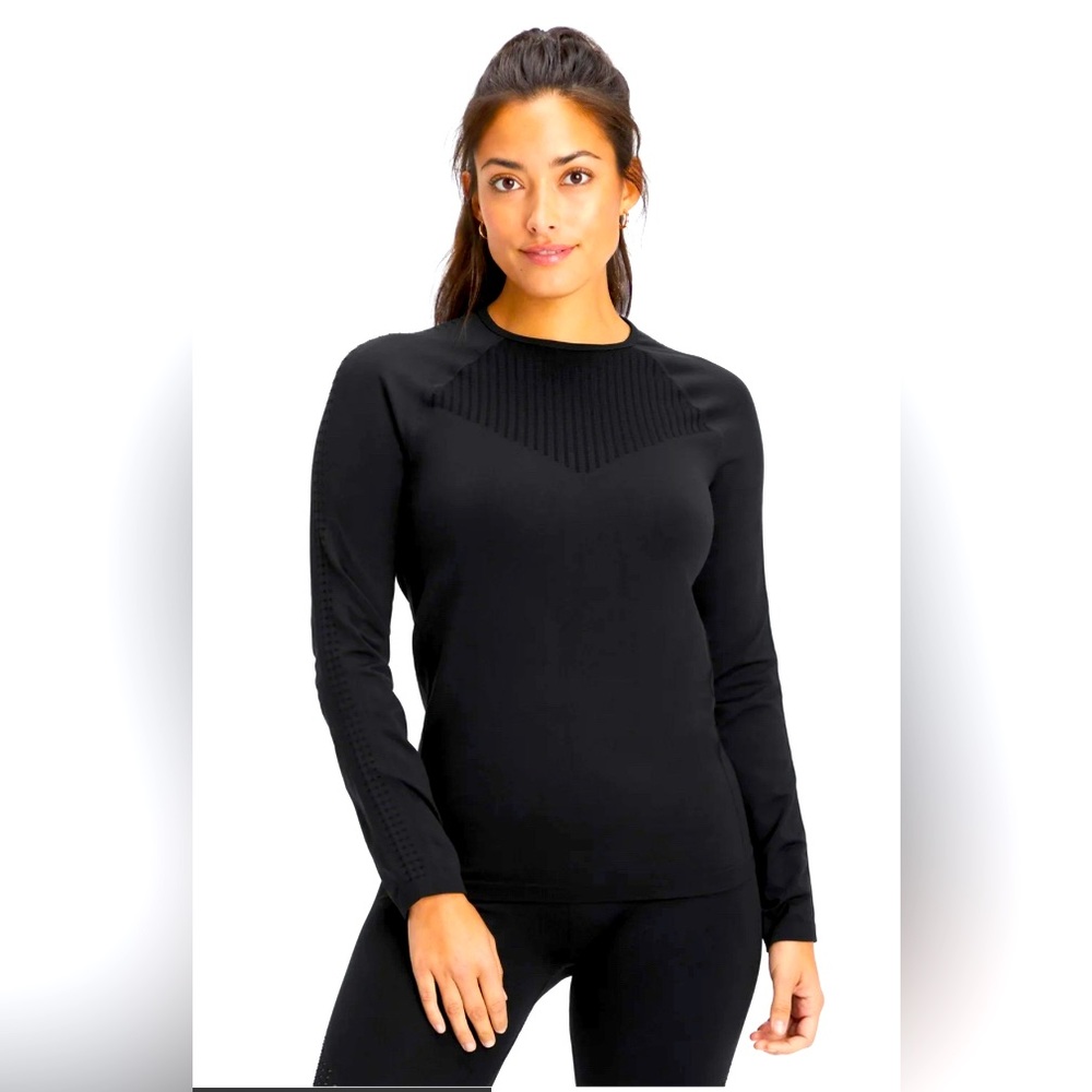 Fabletics Seamless Long Sleeve Top EUC